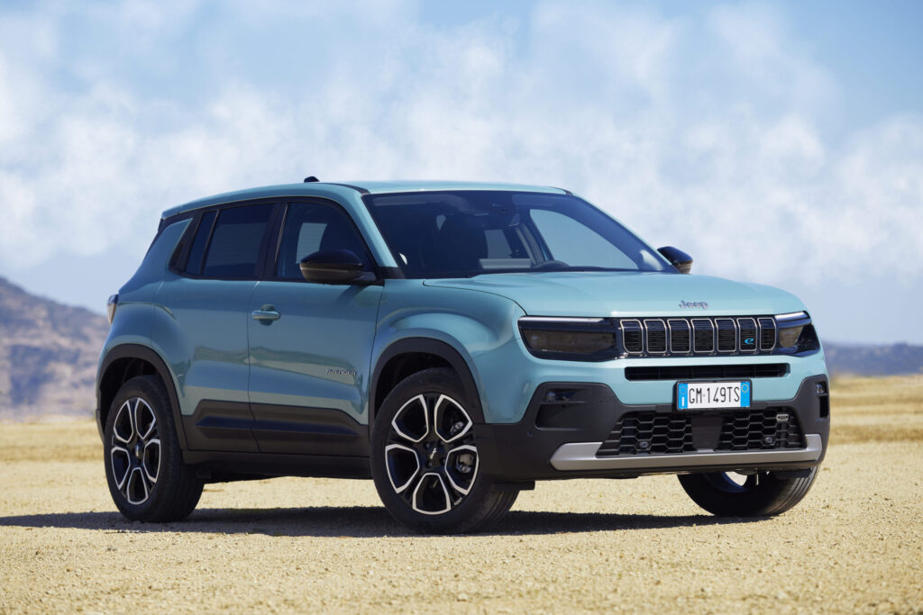 JEEP AVENGER BLEU