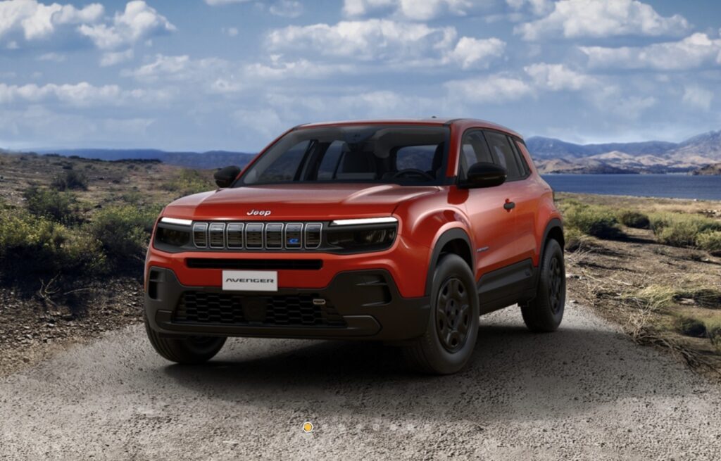JEEP AVENGER ROUGE
