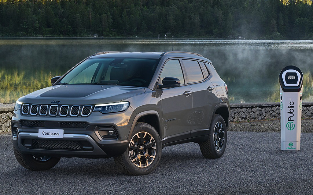 jeep compass 4xe face 3/4